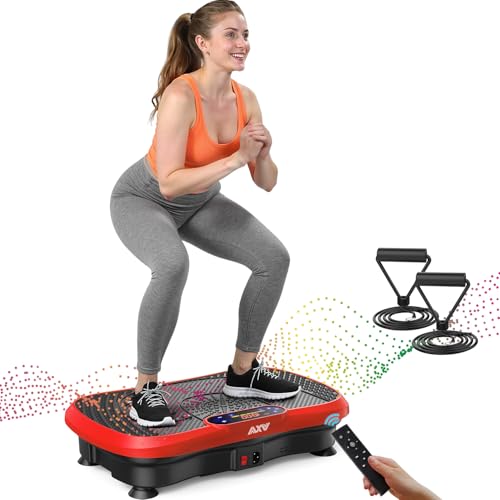 AXV Vibration Plate Exercise Machine Fitness Platform Body Vibrating Board